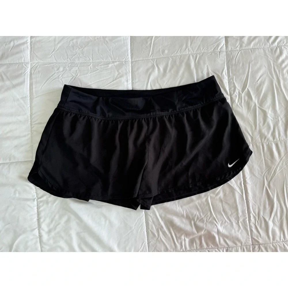 Nike Women's Black Swim Board Shorts Womens Size X-Large 3